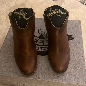 Darius Freebirds size 7 Cognac brown. Unbelievably well constructed. Little wear